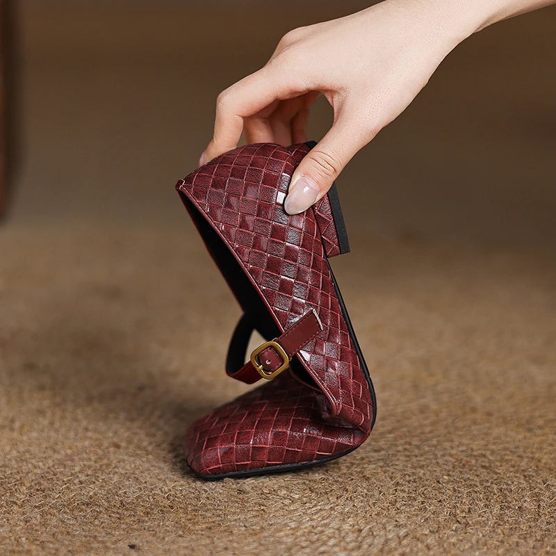 Milano Weave Flats