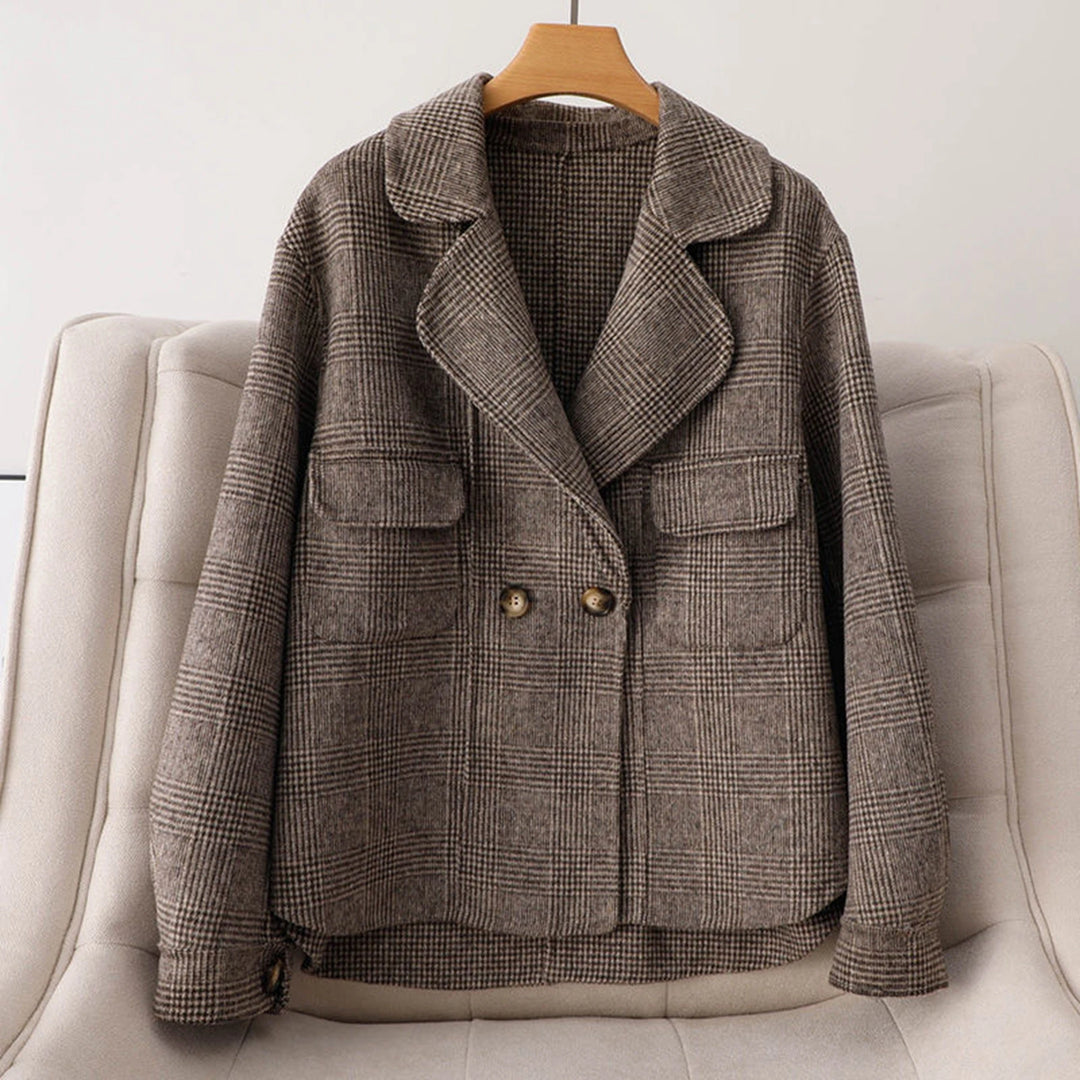 Harrow Plaid Wool Jacket
