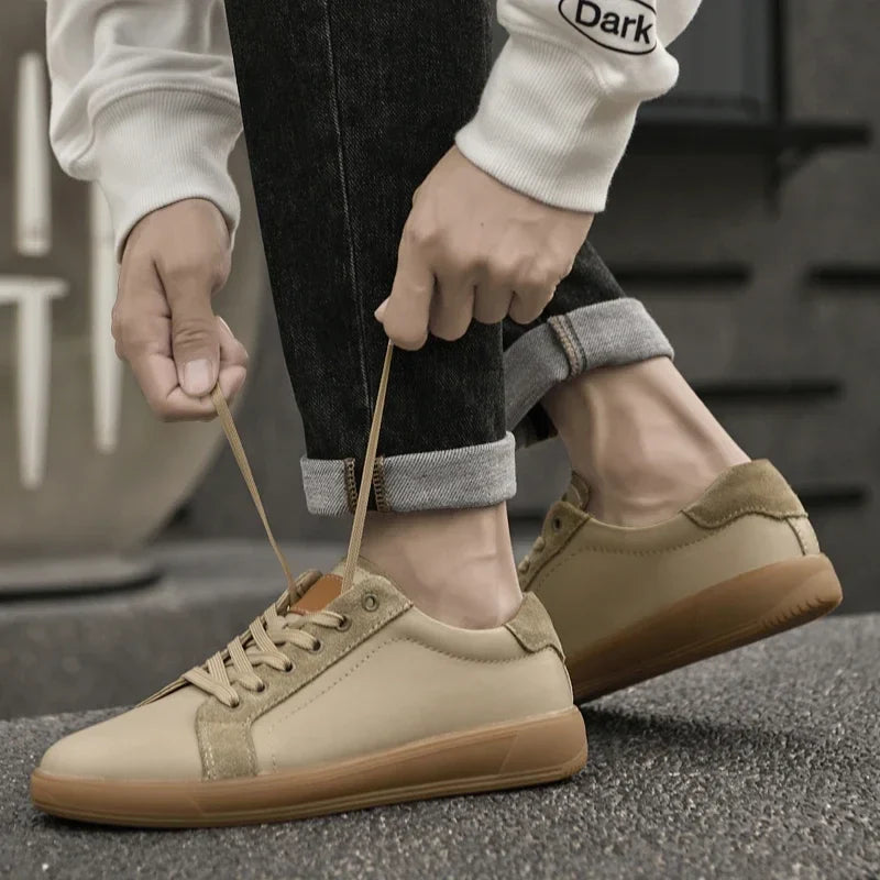 Italian Leather Sneakers