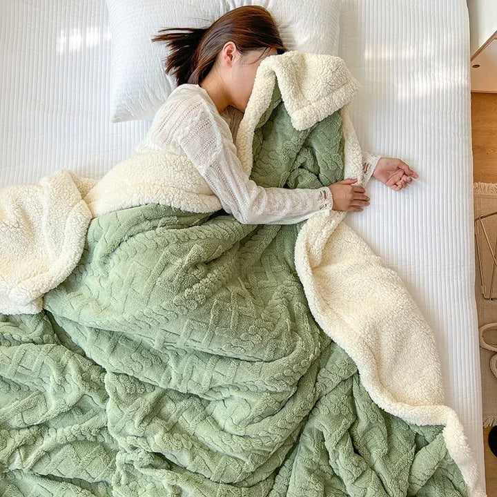 Marva Sherpa Blanket