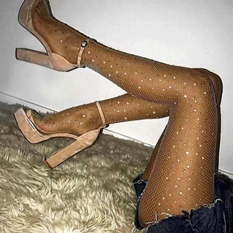 Sheer Spark Fishnets