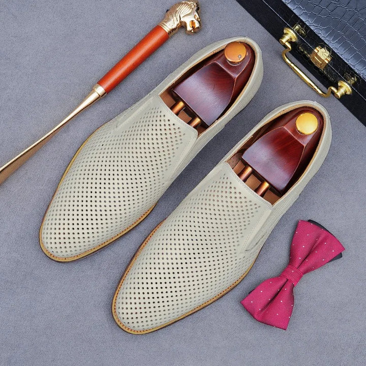 Perfora Leather Loafers