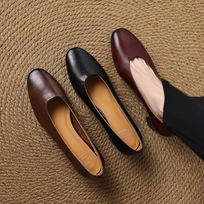 Valeria Leather Pumps