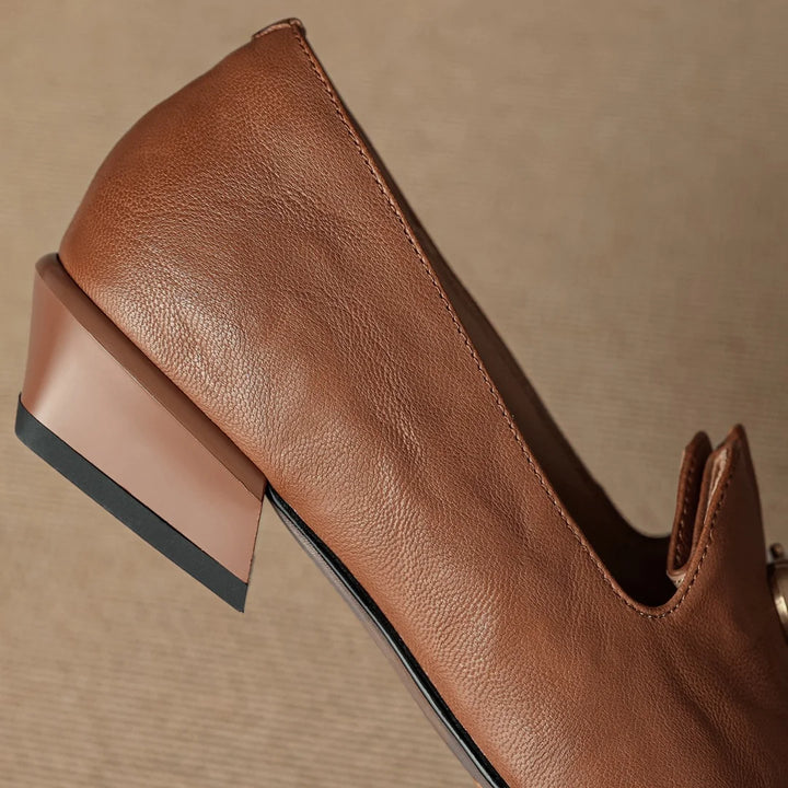 Orna Leather Loafers