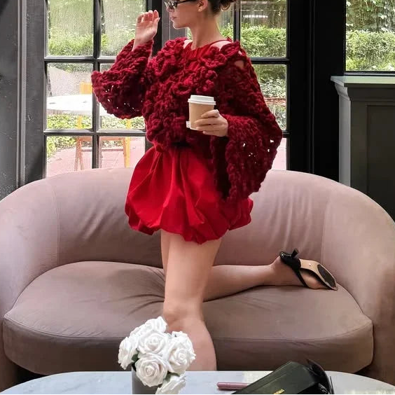 Rosetta Crochet Top