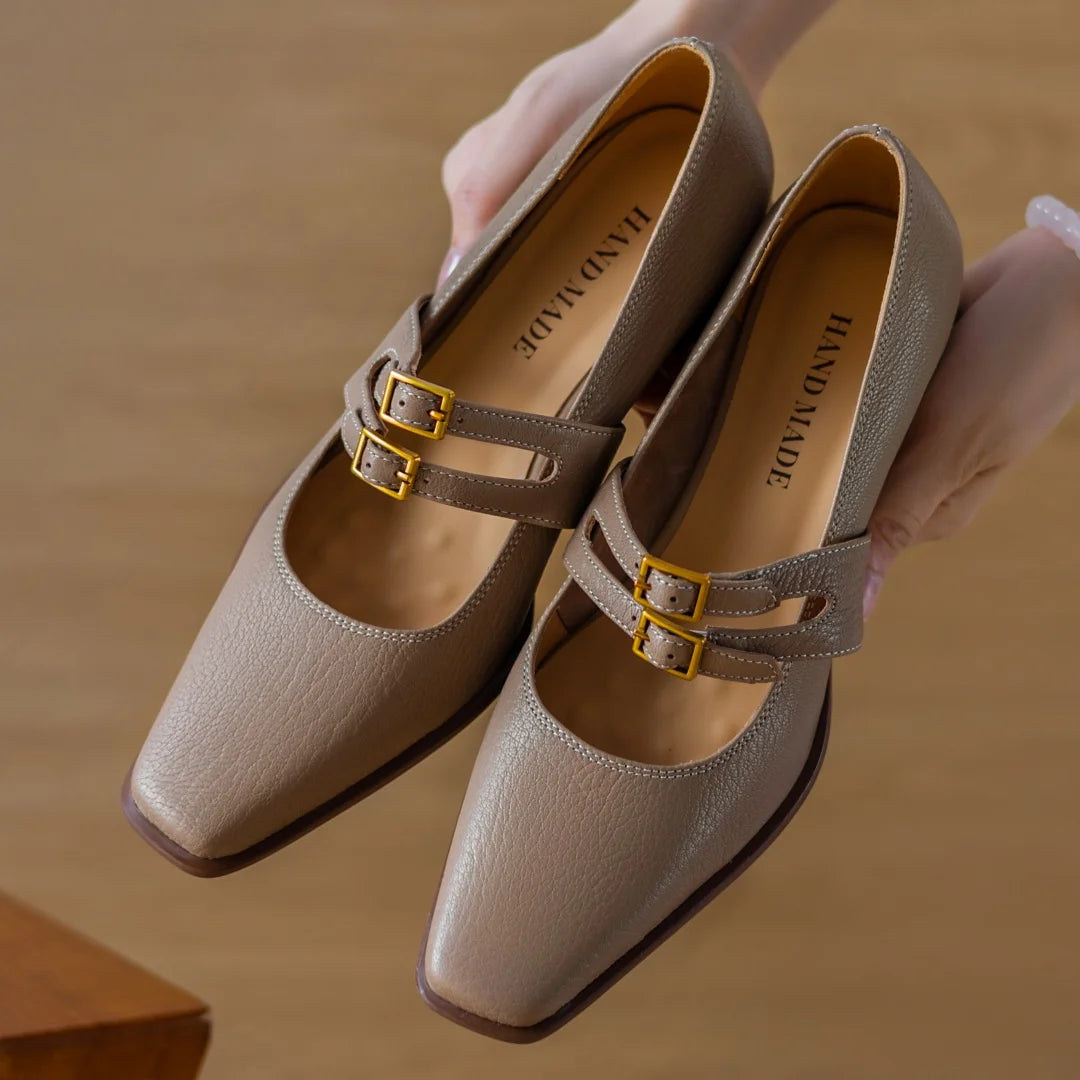 Firenze Dual Buckle Shoes