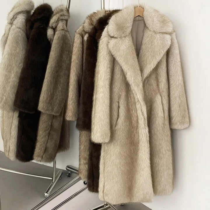 Ivana Faux Fur Coat