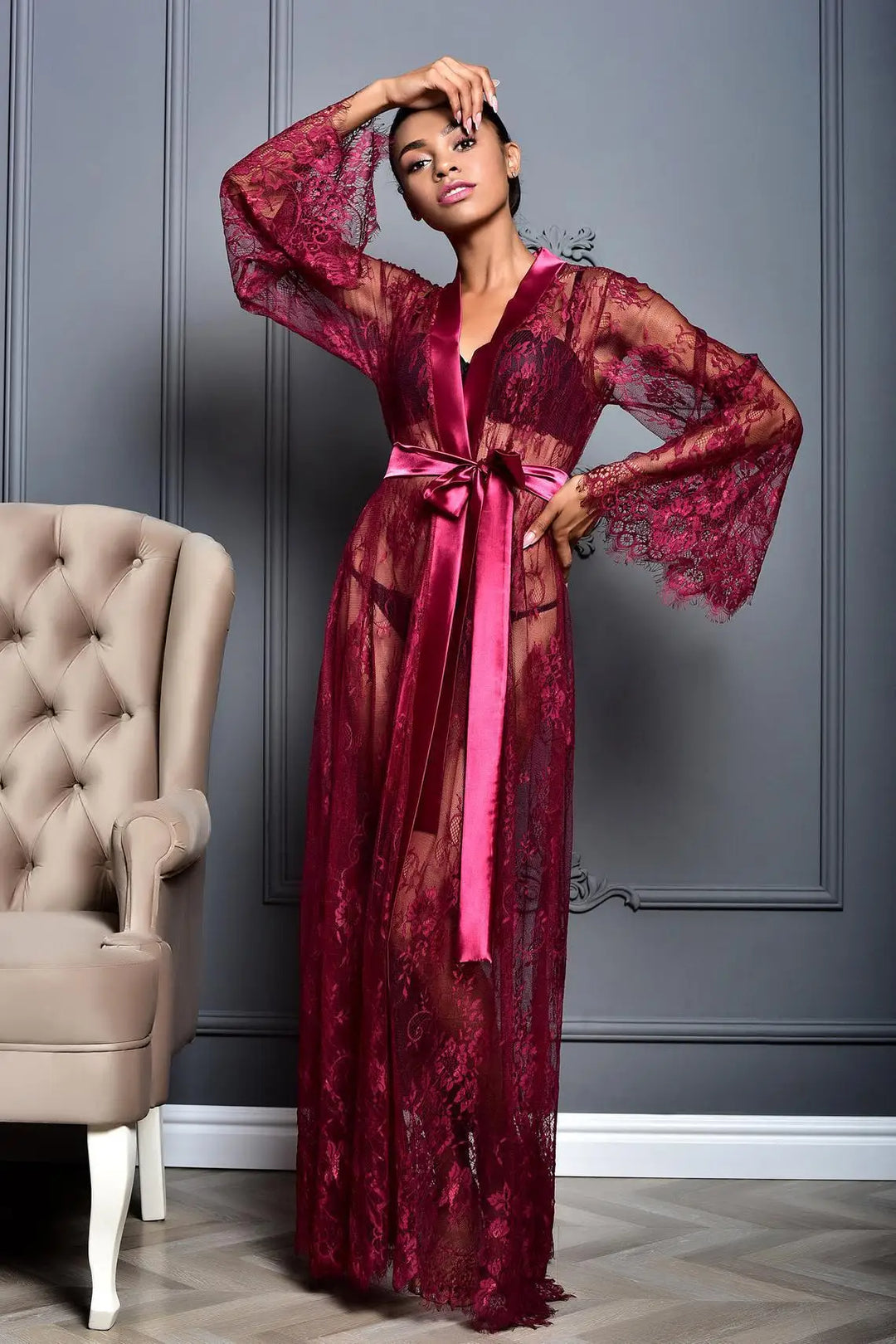 Elysia Lace Nightgown