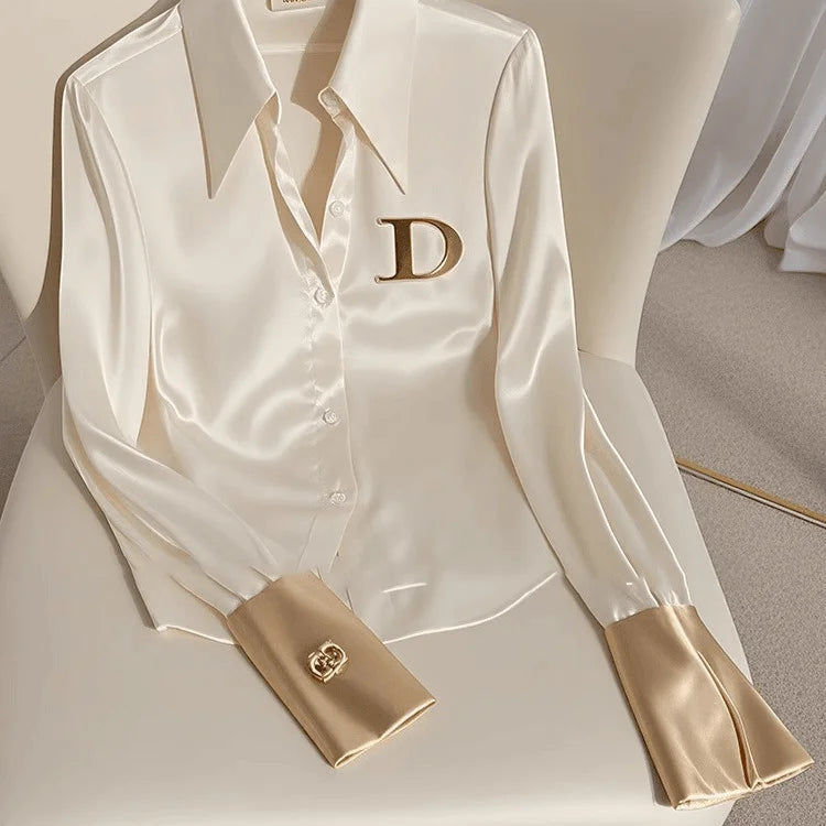 D’Or Signature Satin Shirt
