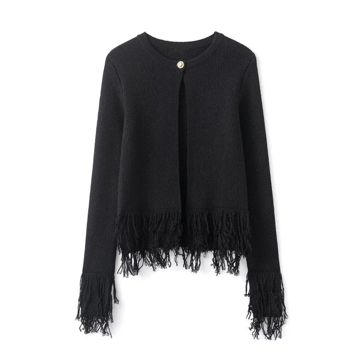 Cressida Fringe Cardigan