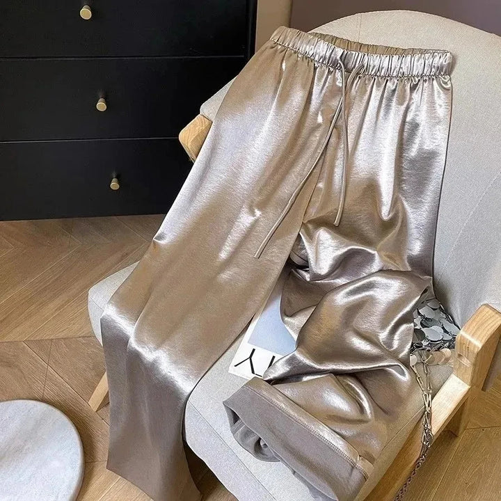 Mooncast Satin Trousers
