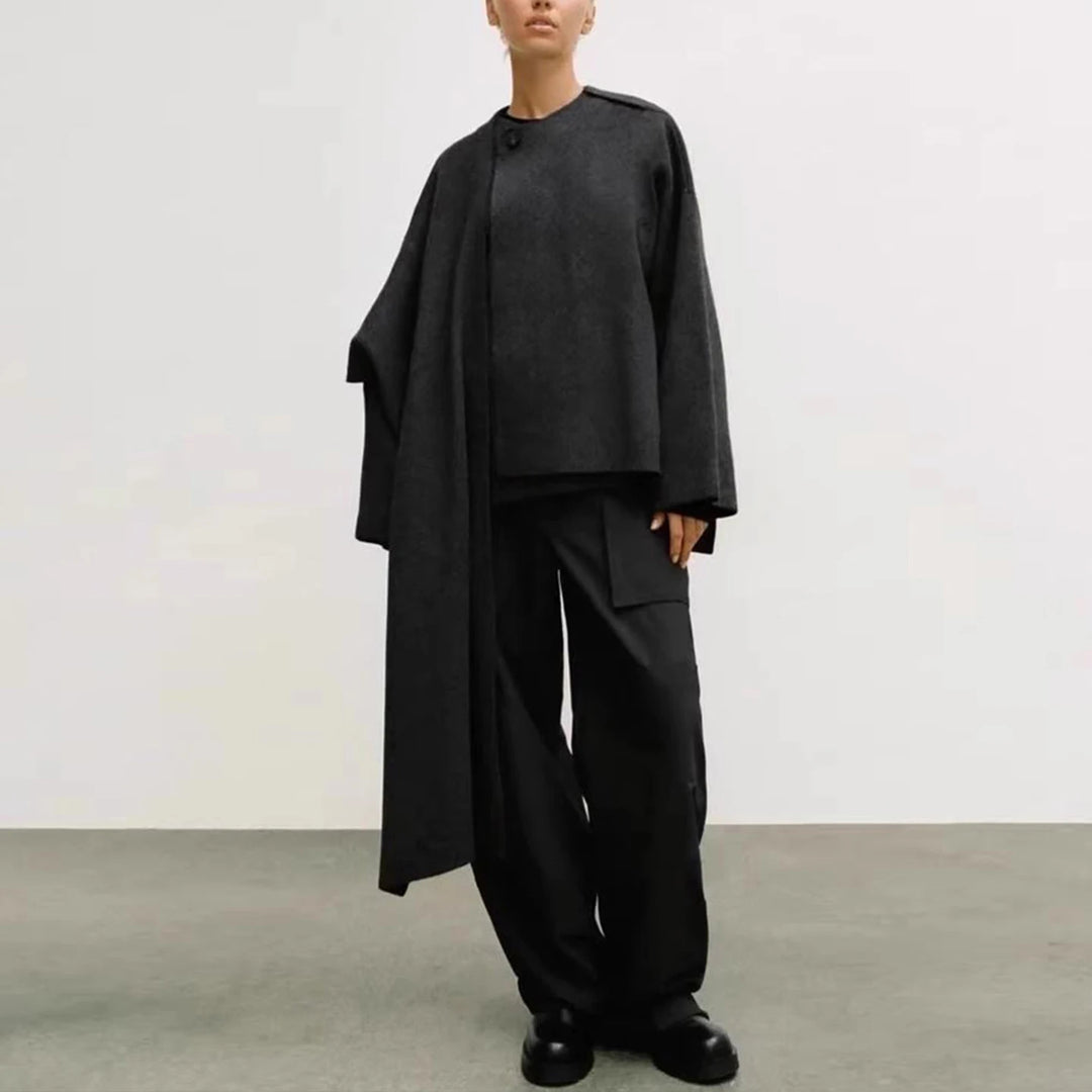 Axis Drape Coat