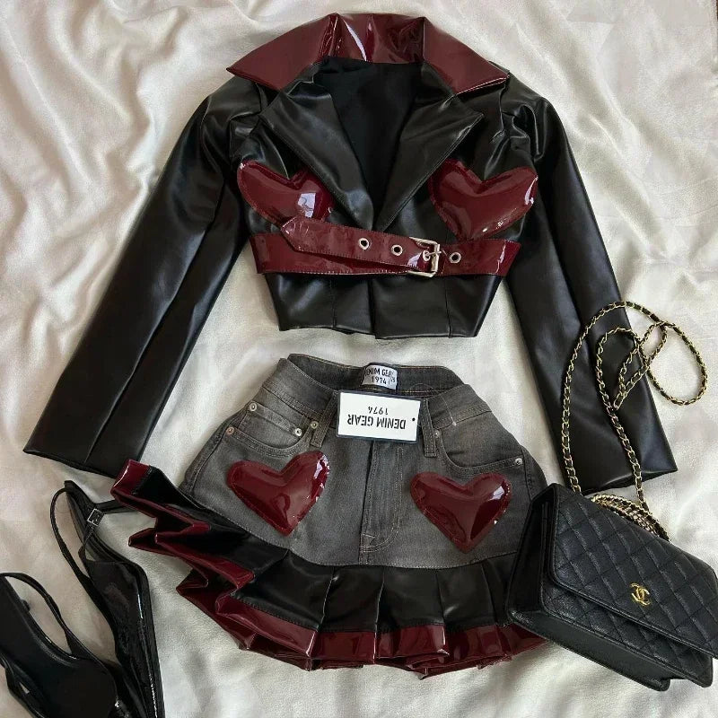 Olivia Klein Patchwork Set