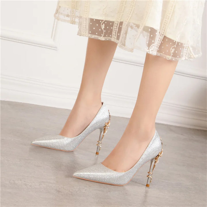 Fleur Regalia Heels