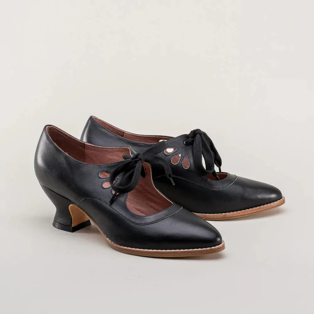 Hollow Harley Leather Heels
