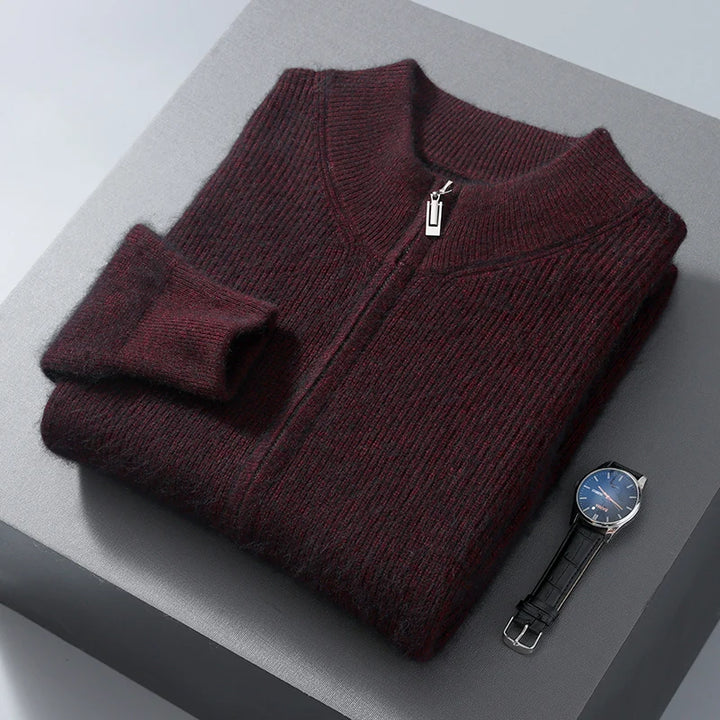 Carrick Cashmere Zip Up