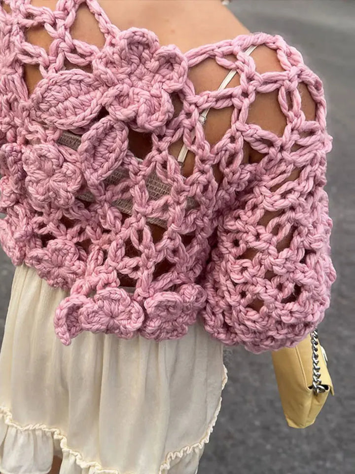 Rosetta Crochet Top