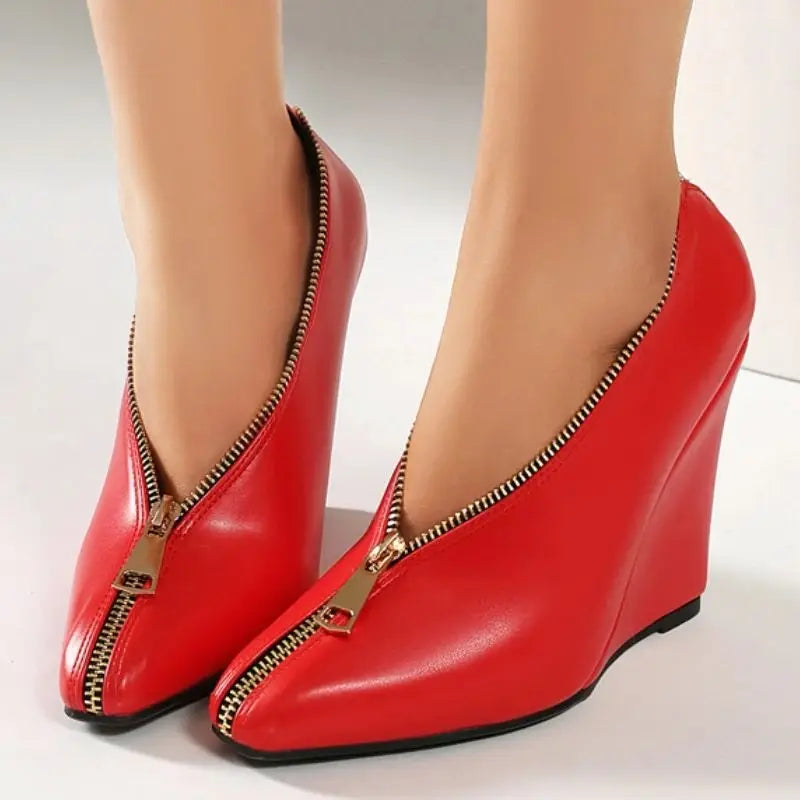 Zippra Wedge Pumps