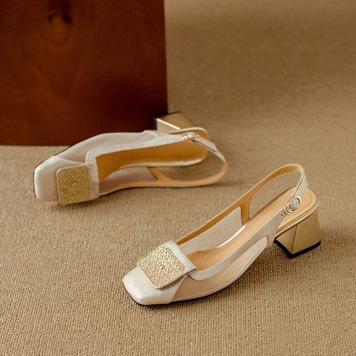 Veronese Mesh Slingbacks