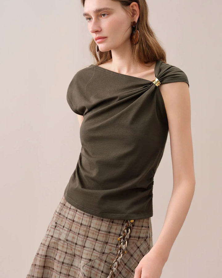 Claudette Twist-Knot Top