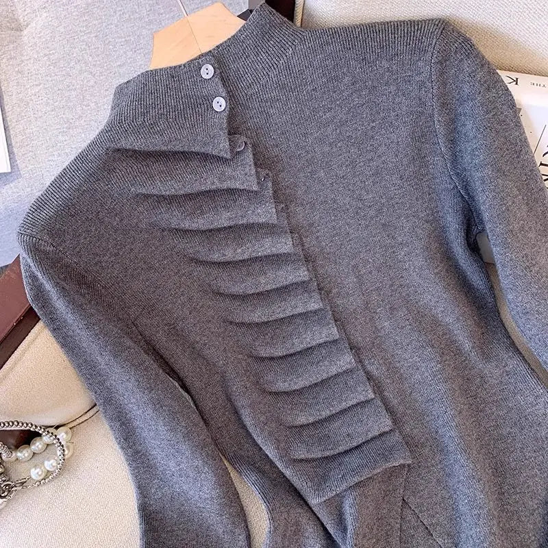 Scala Pleated Sweater
