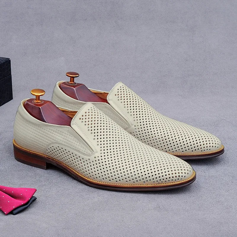 Perfora Leather Loafers