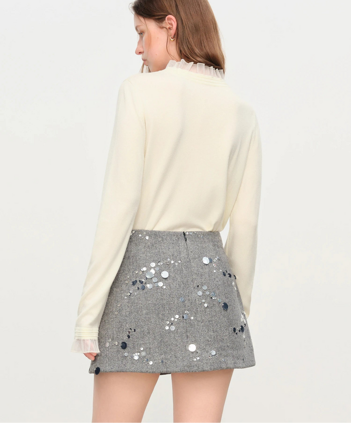 Roselle Wool Mock Neck