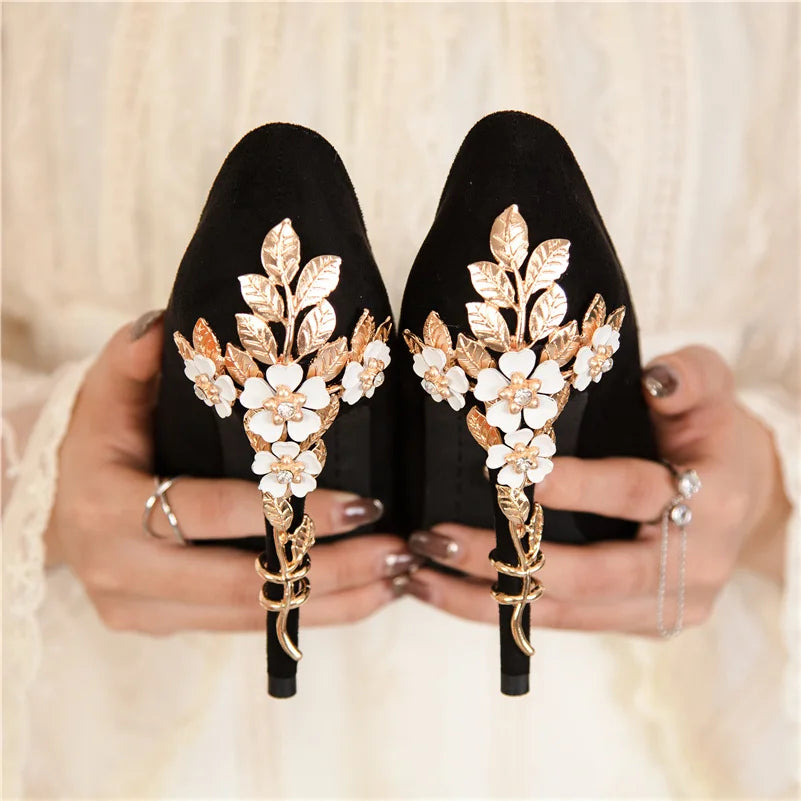 Fleur Regalia Heels
