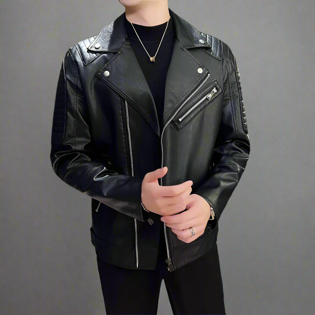 Michelangelo Firenze Leather Jacket