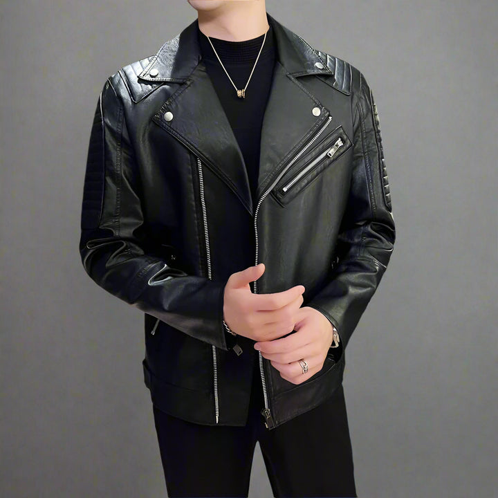 Michelangelo Firenze Leather Jacket