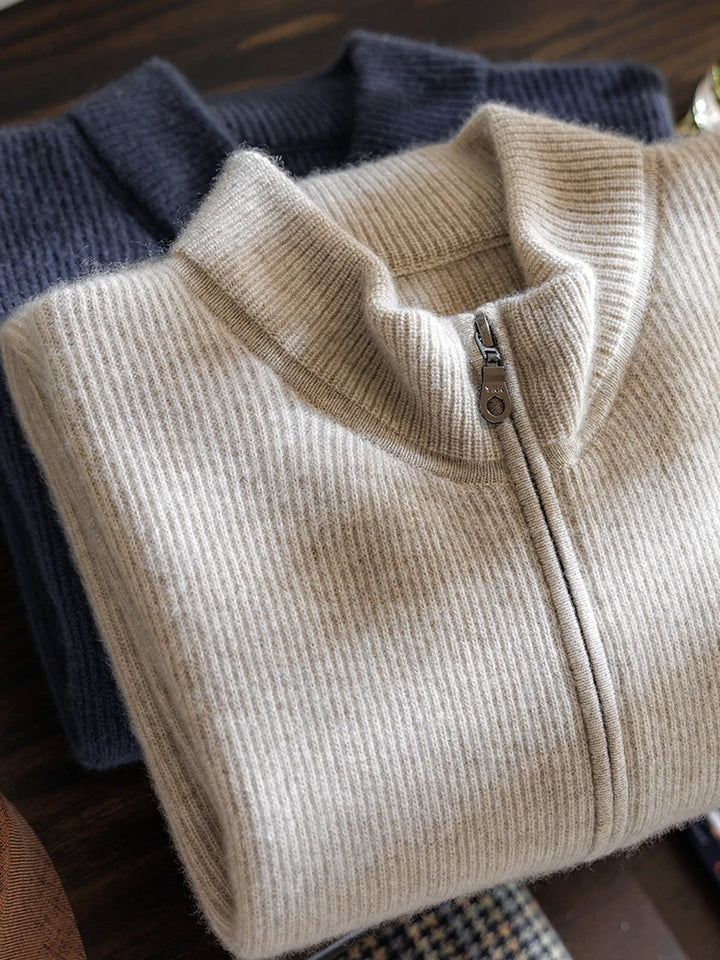 Sterling Cashmere Zip Up