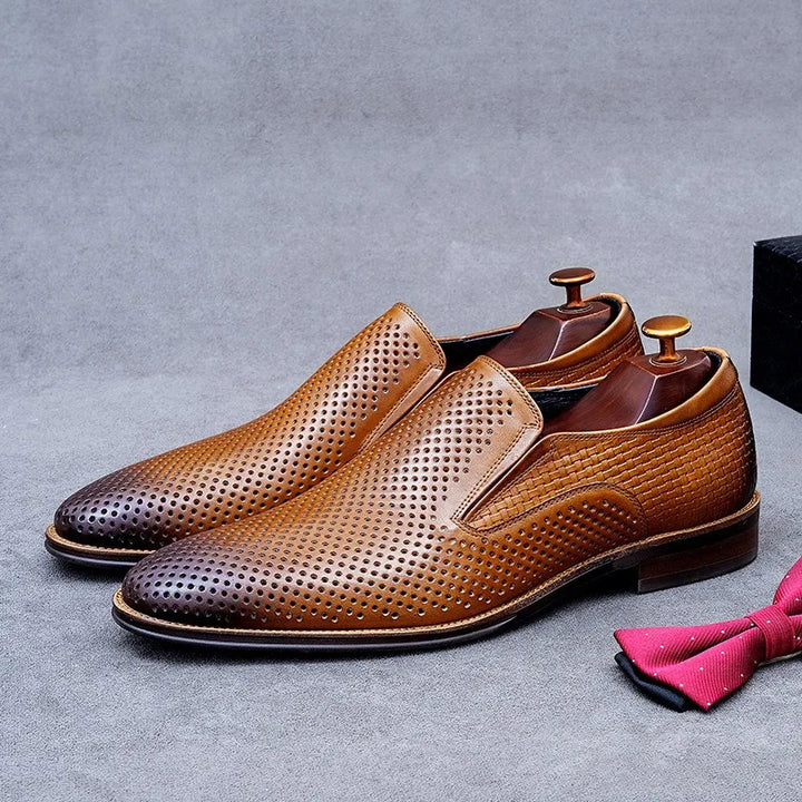 Perfora Leather Loafers