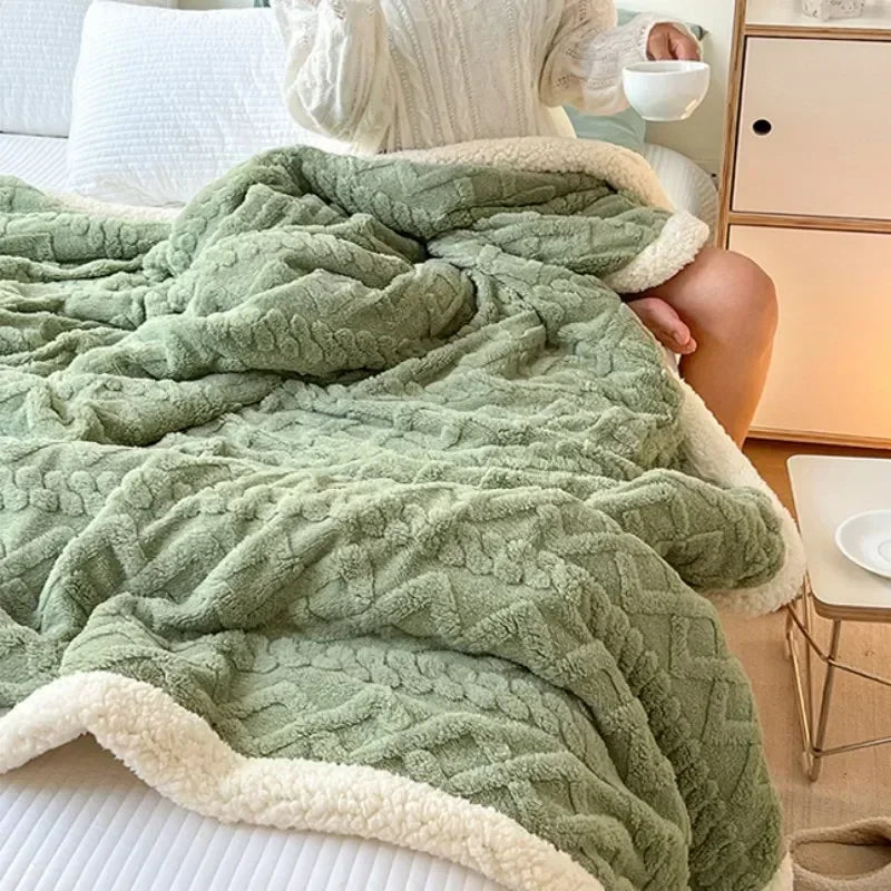 Marva Sherpa Blanket