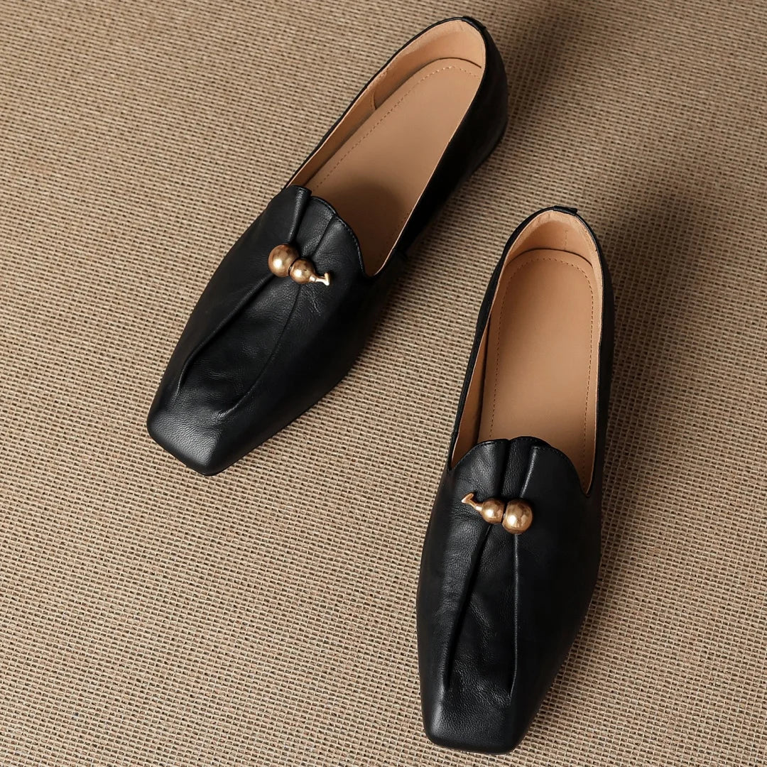 Orna Leather Loafers