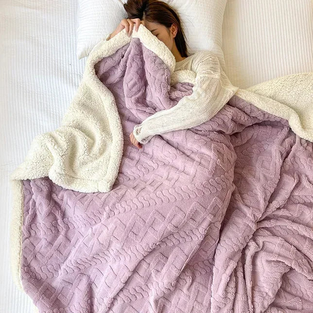 Marva Sherpa Blanket