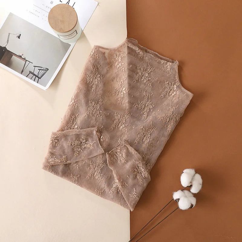 Vesper Sheer Lace Blouse