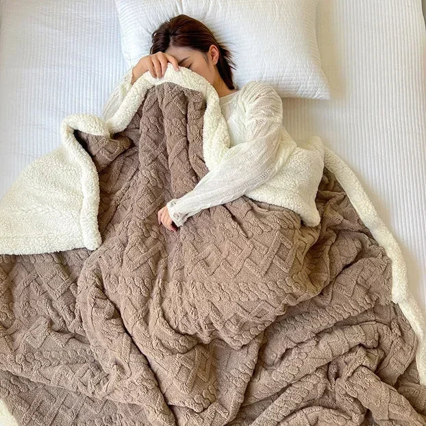 Marva Sherpa Blanket
