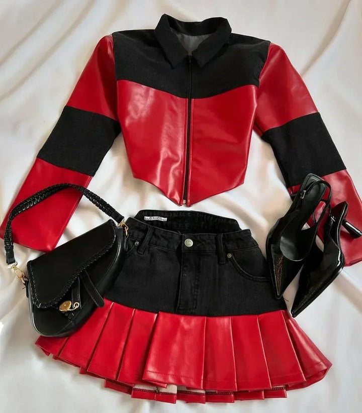 Olivia Klein Patchwork Set