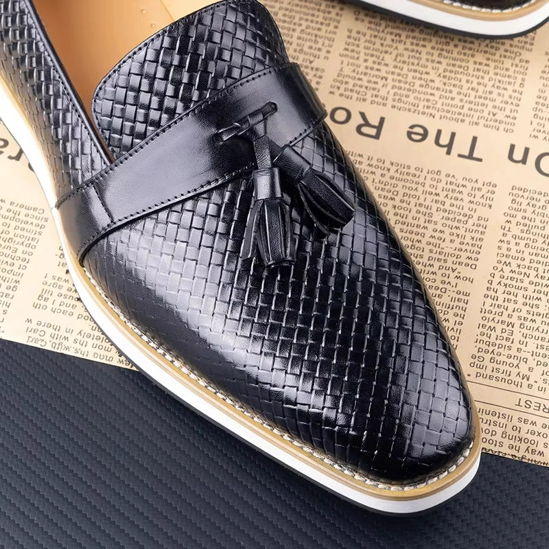 Cavalli Italian Leather Loafers