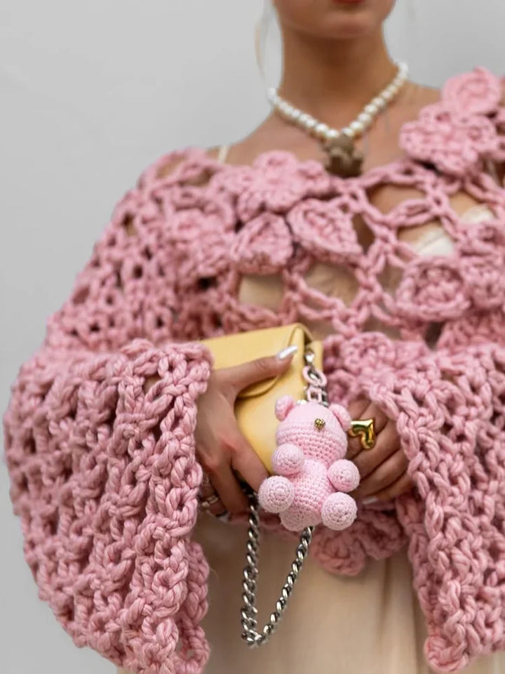 Rosetta Crochet Top