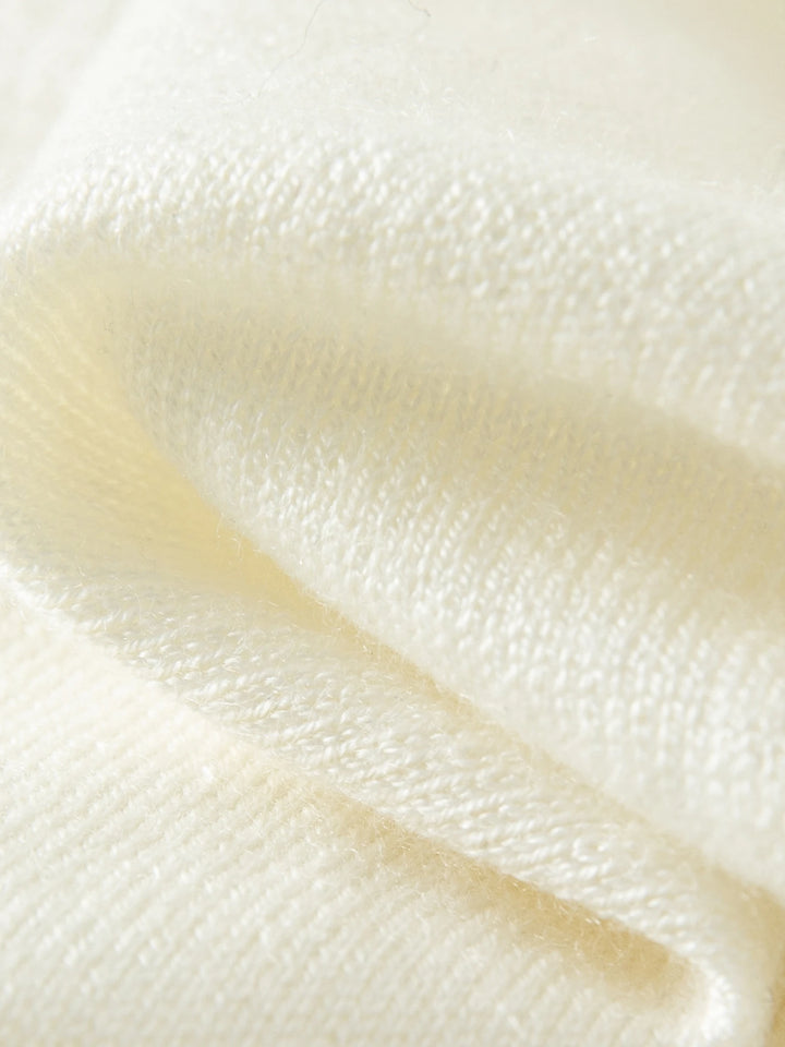 Roselle Wool Mock Neck
