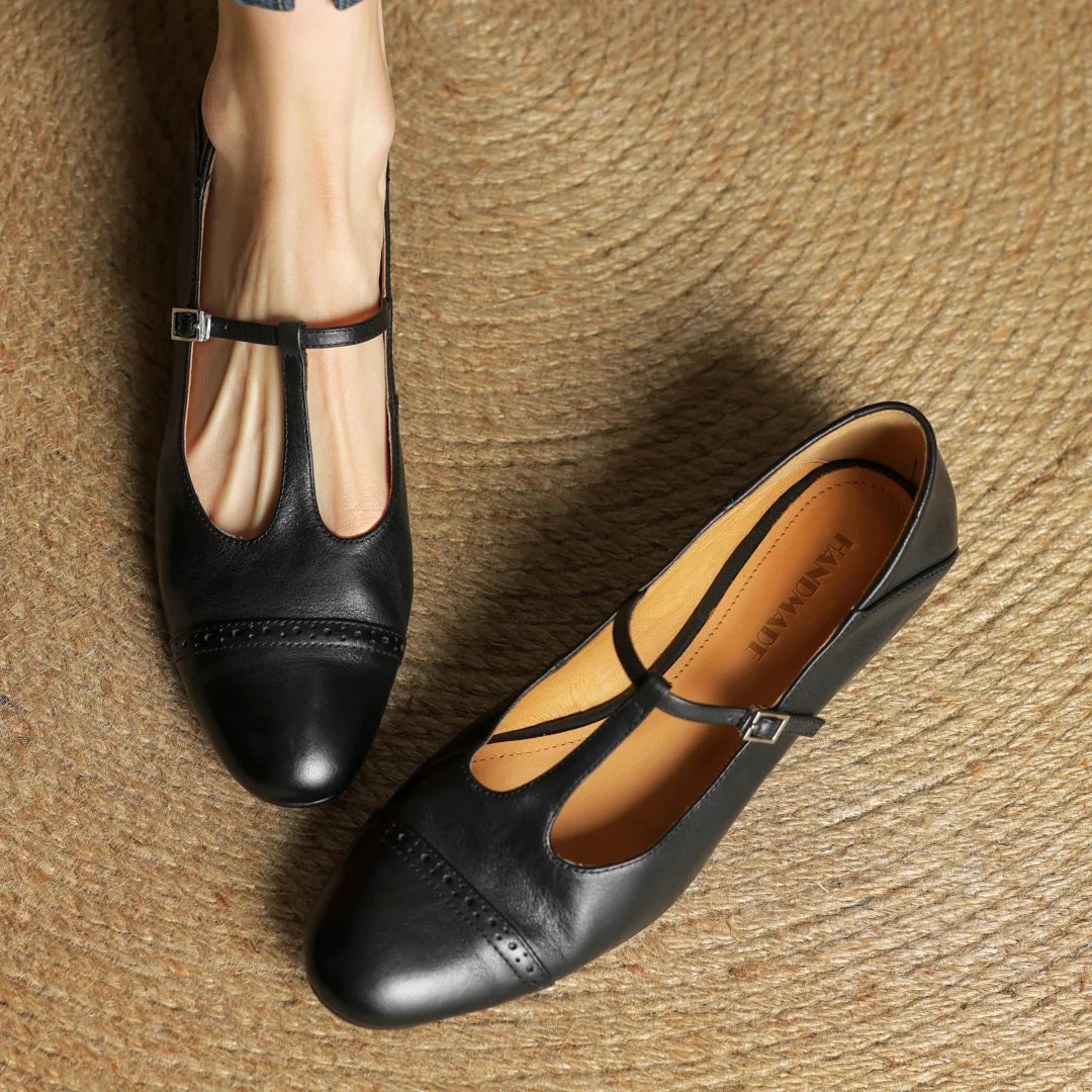 Belgrave Handmade Leather Flats