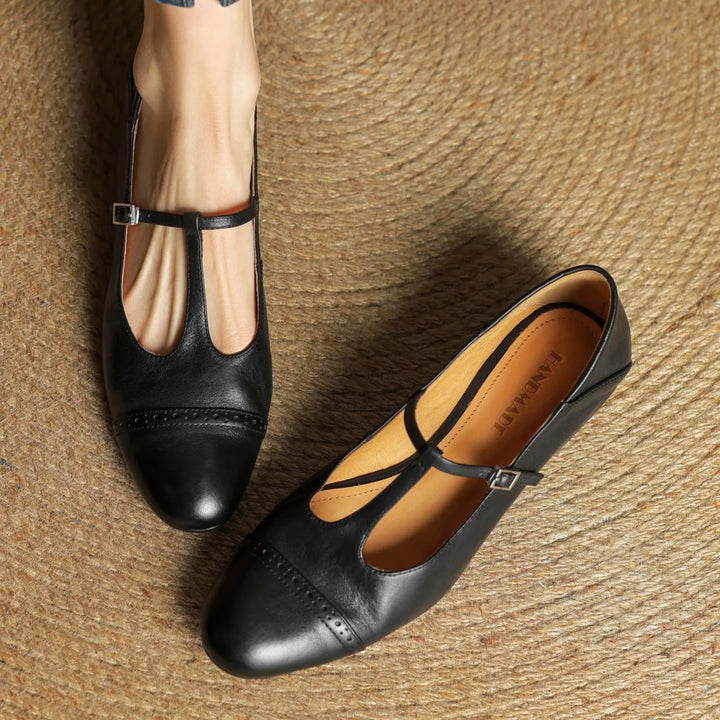 Belgrave Handmade Leather Flats