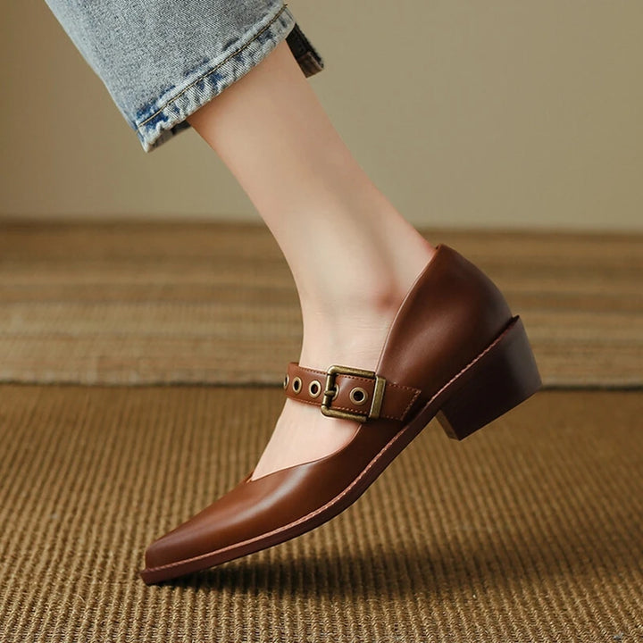 Novara Buckle Mary Janes