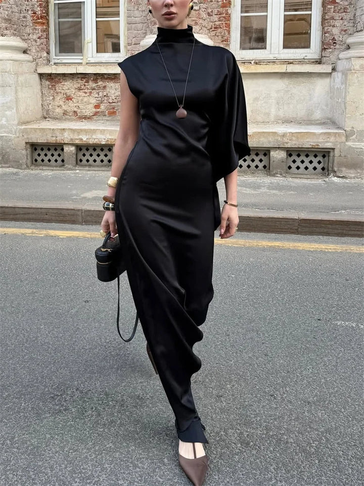 Ophira Satin Drape Top