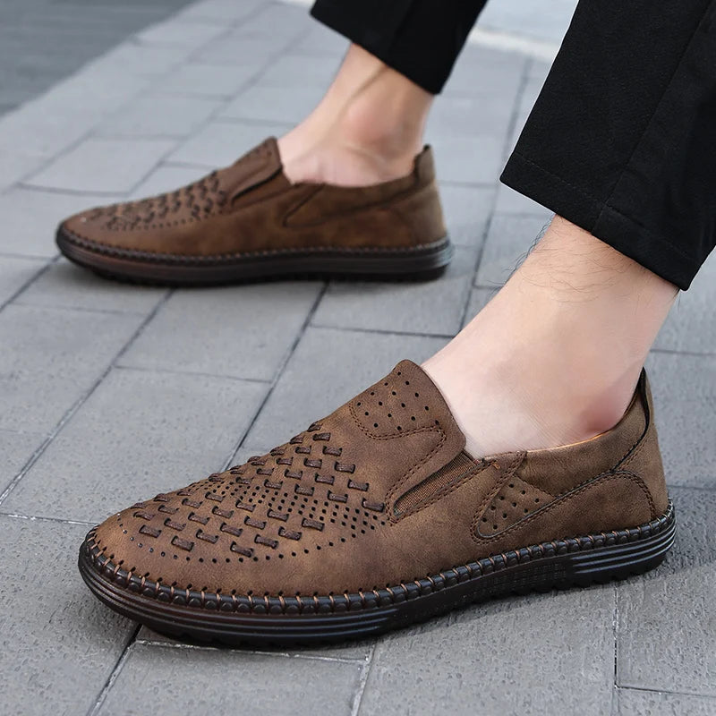 Bergamo Handcrafted Leather Loafers