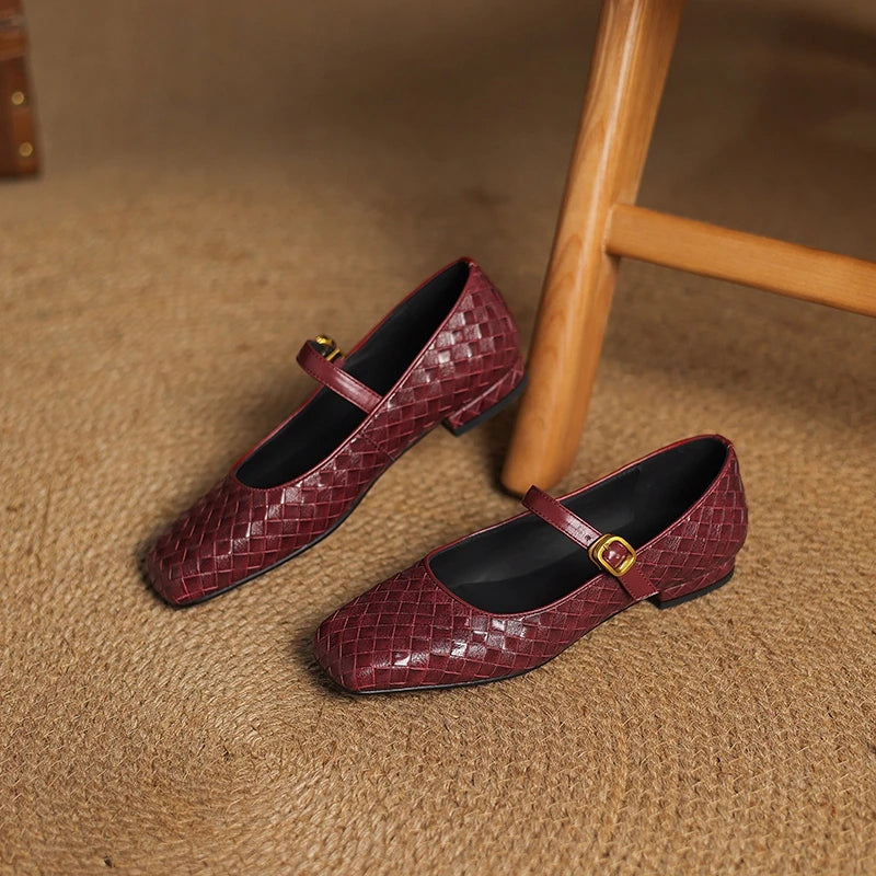 Milano Weave Flats