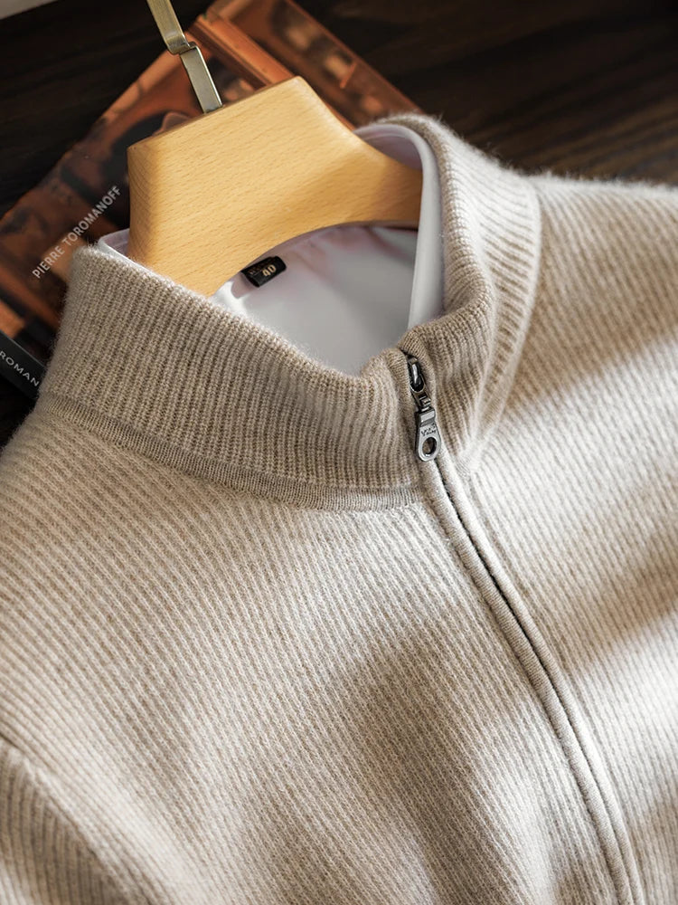 Sterling Cashmere Zip Up