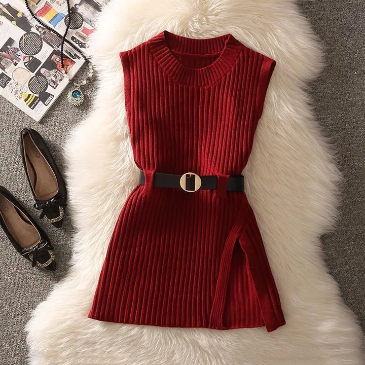Plaid & Pleat 2 Piece Set