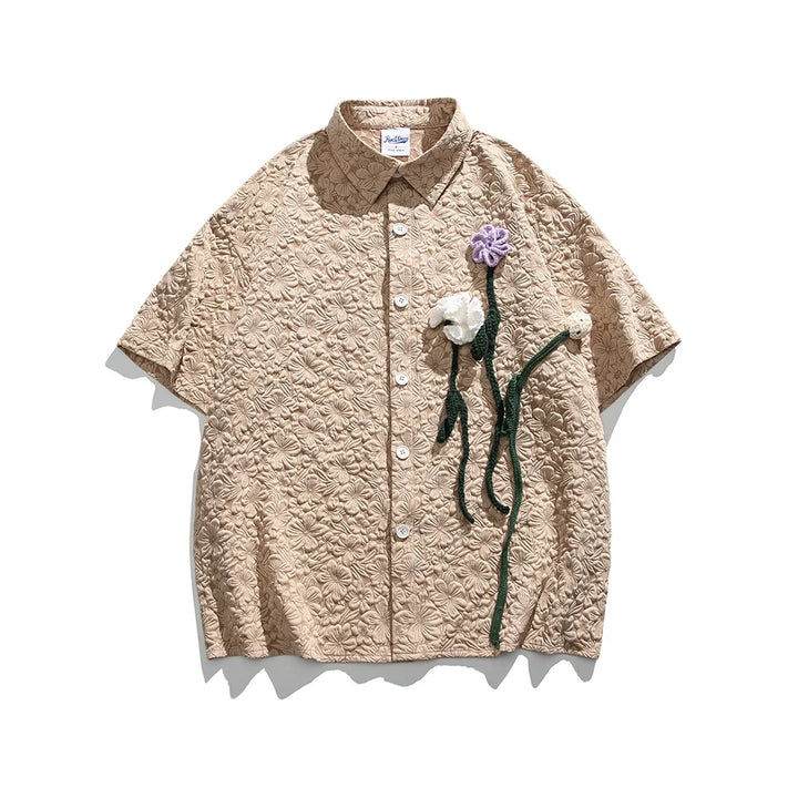 Mercer Crochet Bloom Shirt